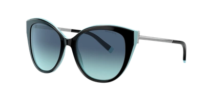 Tiffany & Co . Woman Sunglass Tf4166 In Tiffany Blue Gradient