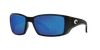 Costa Del Mar Rinconcito Ric 11 Obmp Flat Top Polarized Sunglasses In Blue Mirror