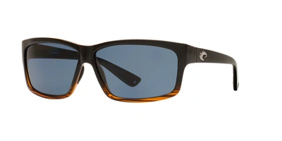 Costa Del Mar Costa Unisex Sunglasses 6s9047 Cut In Gray