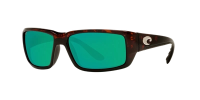 Costa Del Mar Costa Man Sunglasses 6s9006 Fantail In Green Mirror