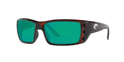 Costa Del Mar Costa Man Sunglasses 6s9022 Permit In Green Mirror