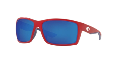 Costa Del Mar Reefton Freedom Series Blue Mirror Polariozed Glass Mens Sunglasses 06s9007 900735 64