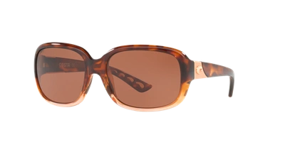 Costa Del Mar Costa Woman Sunglasses 6s9041 Gannet In Copper