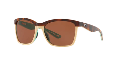 Costa Del Mar Costa Woman Sunglasses 6s9053 Anaa In Copper