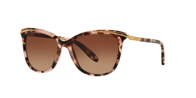 Ralph Woman Sunglasses Ra5203 In Polar Gradient Brown