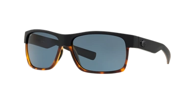 Costa Del Mar Costa Man Sunglasses 6s9026 Half Moon In Gray