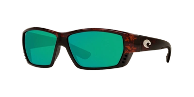 Costa Del Mar Costa Man Sunglasses 6s9009 Tuna Alley In Green Mirror