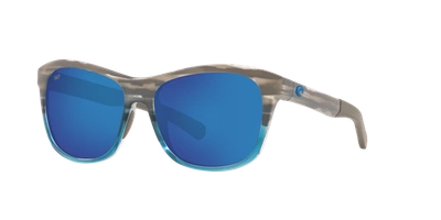 Costa Del Mar Costa Woman Sunglasses 6s9027 Ocearch® Vela In Blue Mirror