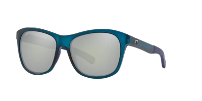 Costa Del Mar Costa Woman Sunglass 6s9027 Ocearch® Vela In Gray Silver Mirror