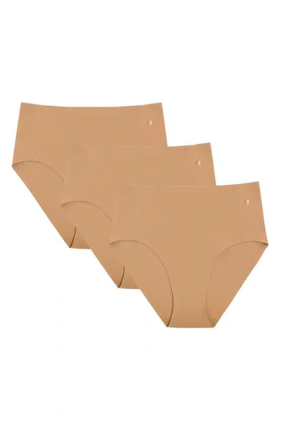 Evelyn & Bobbie Assorted 3-pack Bikinis In Mica