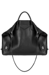 Givenchy Antigona Soft Large Leather Satchel In Black