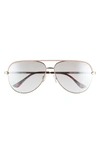 QUAY HIGH KEY 62MM OVERSIZE AVIATOR SUNGLASSES,HIGH KEY