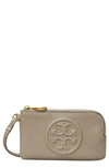 TORY BURCH PERRY BOMBÉ LEATHER CARD CASE,73531