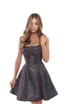 TARIK EDIZ SLEEVELESS GLITTER HEIDI PARTY DRESS,SKU-4374-DIAMOND-US 2