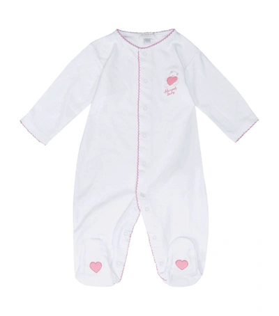 Harrods Of London Babies'  Teddy And Heart All-in-one