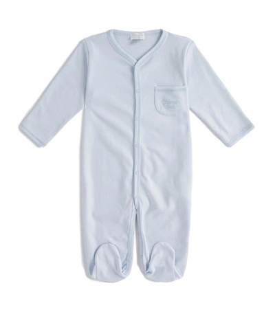 Harrods Of London Babies'  Pima Cotton Embroidered All-in-one