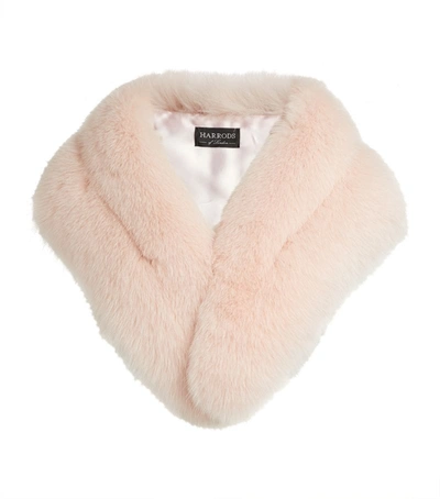 Harrods Of London Fox Fur Collar