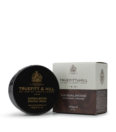 Truefitt & Hill Sandalwood Shaving Cream Bowl In White