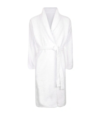 Abyss & Habidecor Super Pile Bathrobe (small) In White