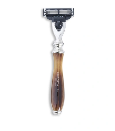 Truefitt & Hill Horn Wellington Mach Iii Razor In White