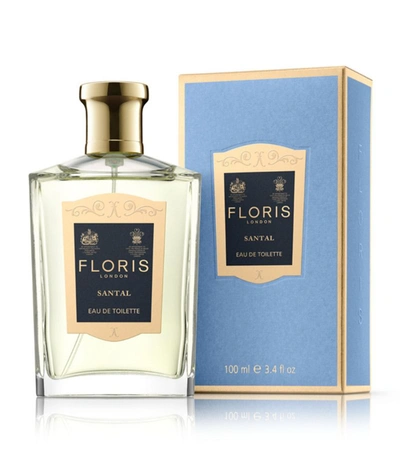 Floris Unisex Santal Edt Spray 3.4 oz Fragrances 886266321147 In Black / Green