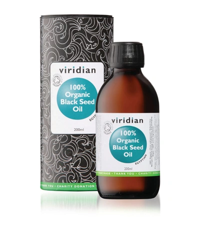 Viridian 100% Organic Black Seed Oil (200ml) In Multi