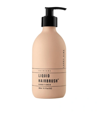 Larry King Hair Lk Liquid Hairbrush Conditioner 300ml 20 In White