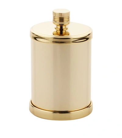 Zodiac Cylinder Gold-plated Jar