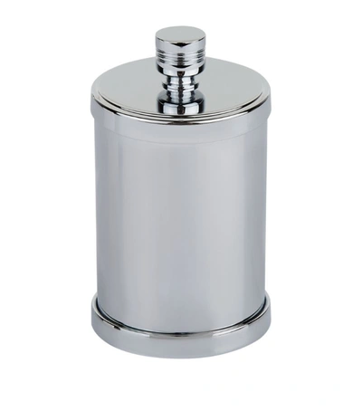 Zodiac Cylinder Chrome Jar