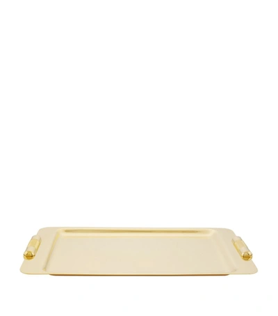 Zodiac Large Cylinder Gold-plated Tray