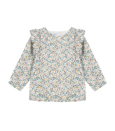 Absorba Babies' Floral Frill Top