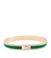 ALESSA ROSE GOLD AND DIAMOND SPECTRUM BORDER BANGLE,14868951