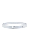 ALESSA WHITE GOLD AND DIAMOND SPECTRUM SOLID BANGLE,14993021