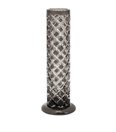 Zodiac Bevelled Crystal Vase