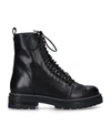 CARVELA LEATHER SULTRY CHAIN BIKER BOOTS 30,16091386