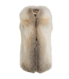 HARRODS OF LONDON HARRODS OF LONDON FOX FUR GILET,16114266