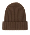 BURBERRY STRIPE WOOL BEANIE,14032783