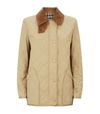 BURBERRY DIAMOND-QUILTED BARN JACKET,14529493