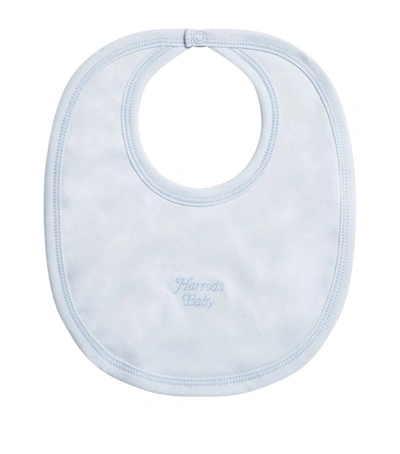 Harrods Of London Pima Cotton Logo Bib