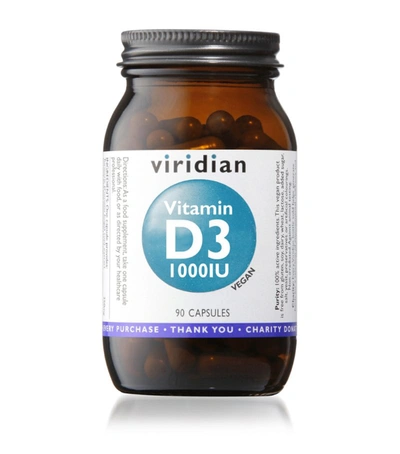 Viridian Vitamin D3 1000iu Supplement (90 Capsules) In Multi