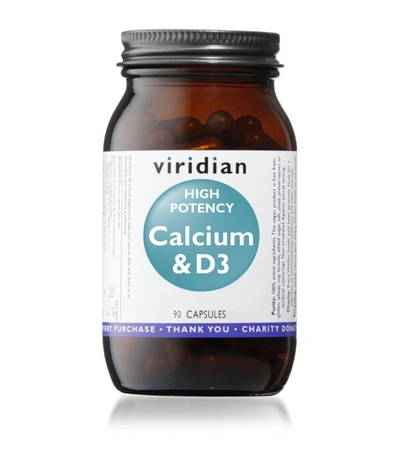 Viridian High Potency Calcium & Vitamin D3 Supplement (90 Capsules) In Multi