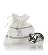 ENGLISH TROUSSEAU SILVER PLATED PIGGY BANK (PINK),15188149