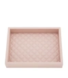 RIVIERE QUILTED LEATHER TRAY (18CM X 24CM),16146497