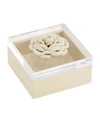 RIVIERE QUILTED FLOWER BOX,16146499