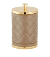 RIVIERE LARGE QUILTED ROUND BOX,16147842