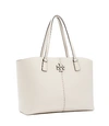 Tory Burch Mcgraw Tote Bag In White