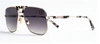 FUBU FRAMES FLATBUSH SILVER SQUARE SUNGLASSES