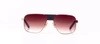 FUBU FRAMES WARREN MAHOGANY SQUARE SUNGLASSES