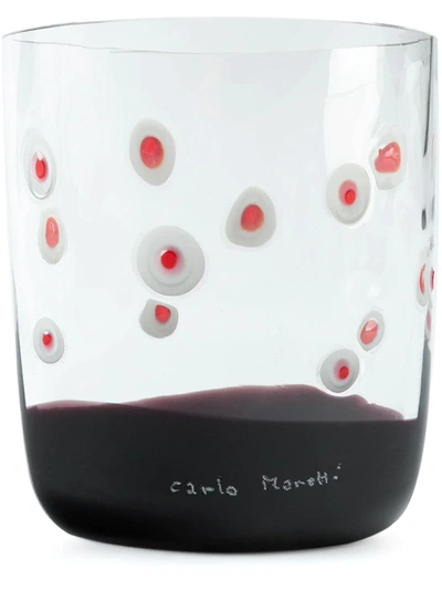 Carlo Moretti Spot Water Glass In Purple