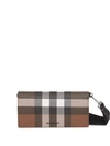 BURBERRY CHECK-PRINT ZIP-UP WALLET